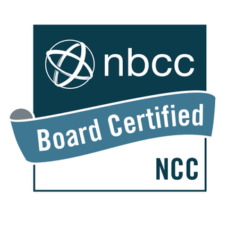 NBCC Board Certified National Certified Counselor certification badge